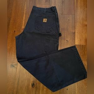 Carhartt Men’s Denim Jeans carpenter midnight blue Preowned excellent condition